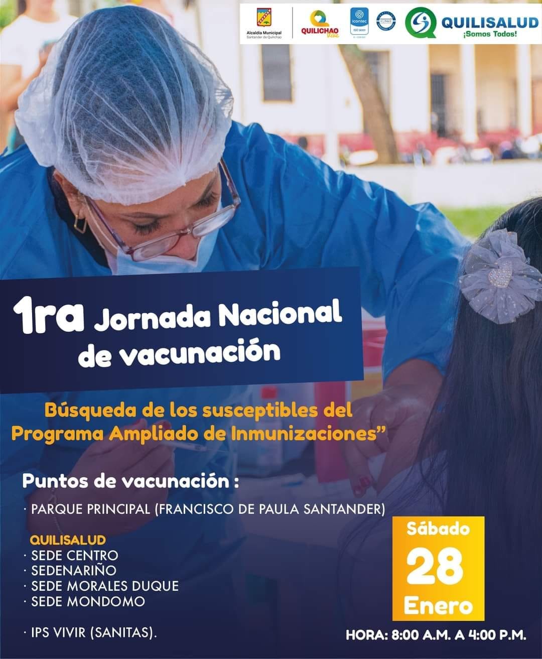 1ra Jornada Nacional de Vacunación