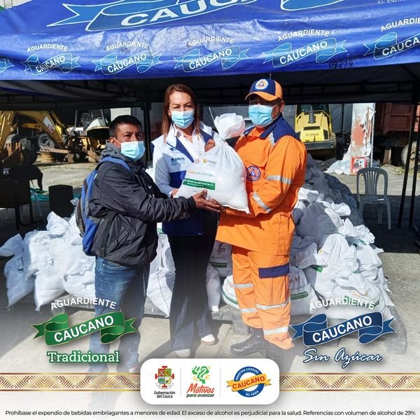 La industria Licorera del Cauca se suma a la estrategia «Cauca está contigo»