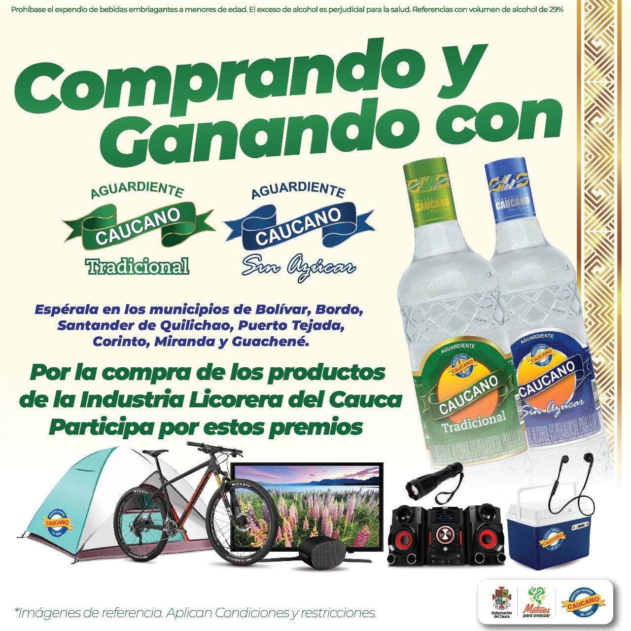 Comprando y Ganando Aguardiente Caucano