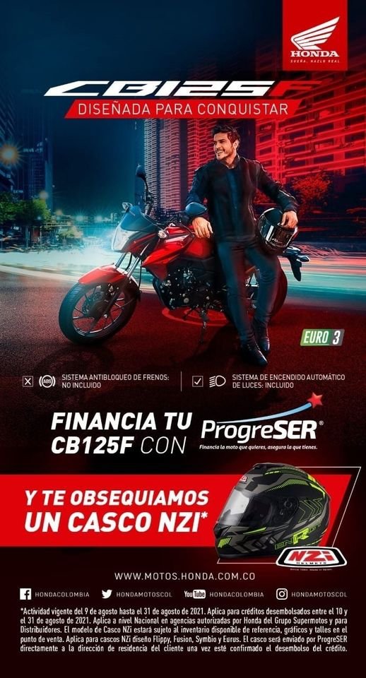 ¿Aún no tienes tu moto honda?