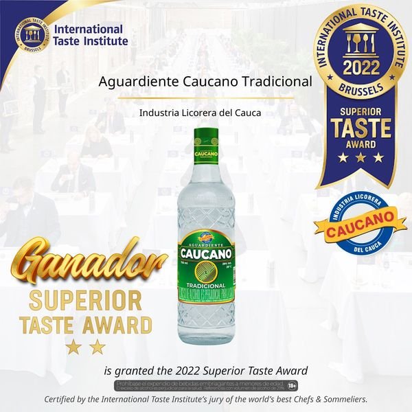 AGUARDIENTE CAUCANO CONTINÚA SOBRESALIENDO