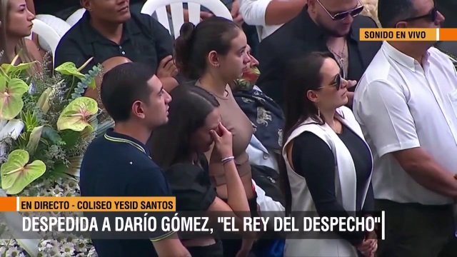 ASI FUE EL HOMENAJE A DARIO GOMEZ EN LA CIUDAD DE MEDELLIN