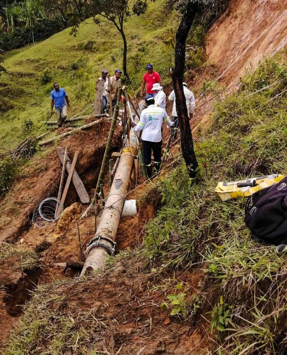 AÚN NO SE RESTABLECE EL SERVICIO DE ACUEDUCTO EN SANTANDER DE QUILICHAO