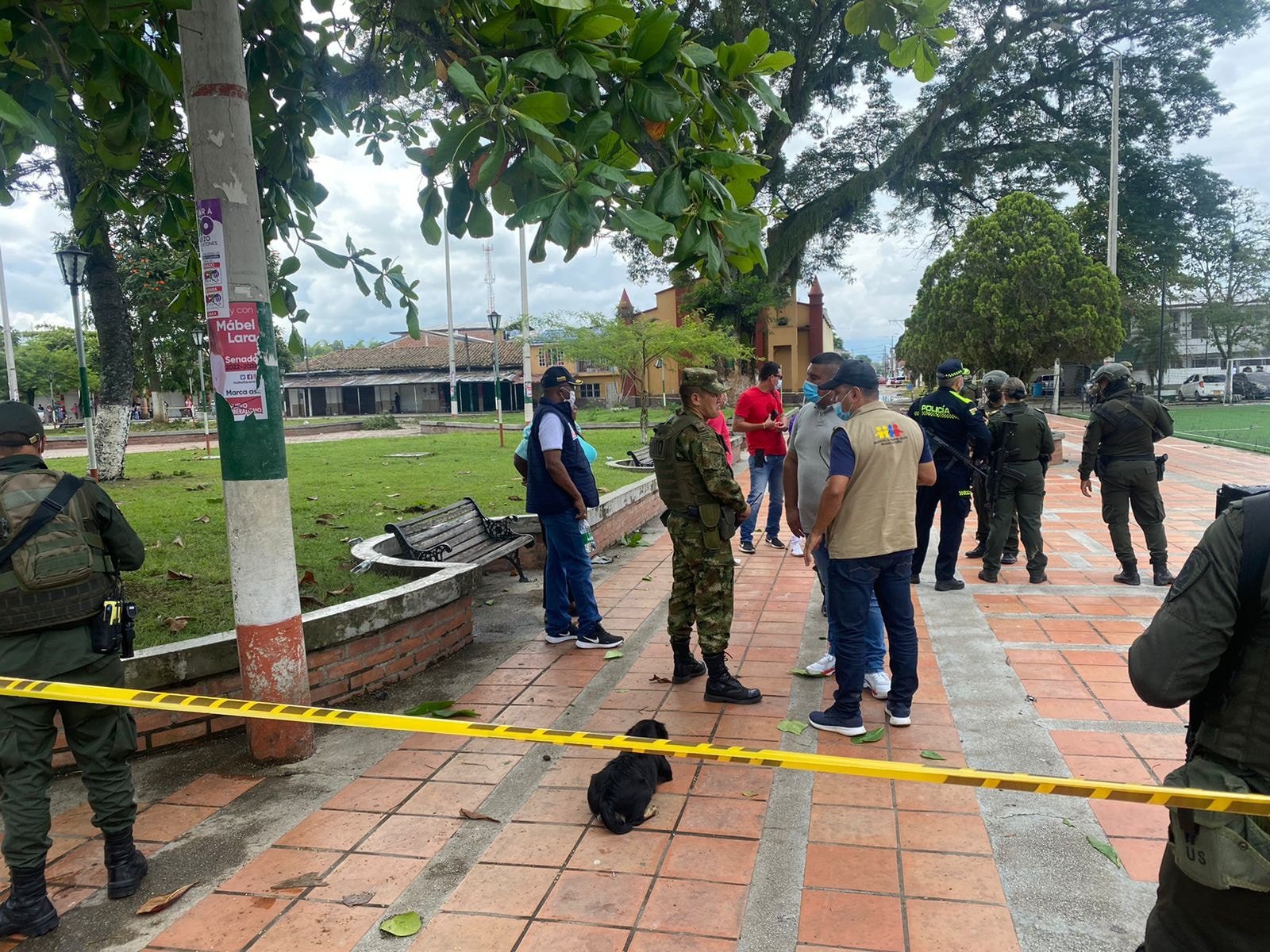 AÚN SE DESCONOCEN LOS MÓVILES DEL ATENTADO TERRORISTA EN PADILLA1