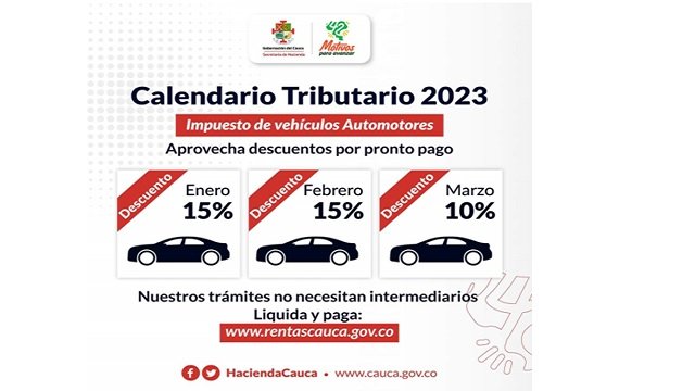 Accede a diferentes descuentos por pago oportuno de obligaciones tributarias-