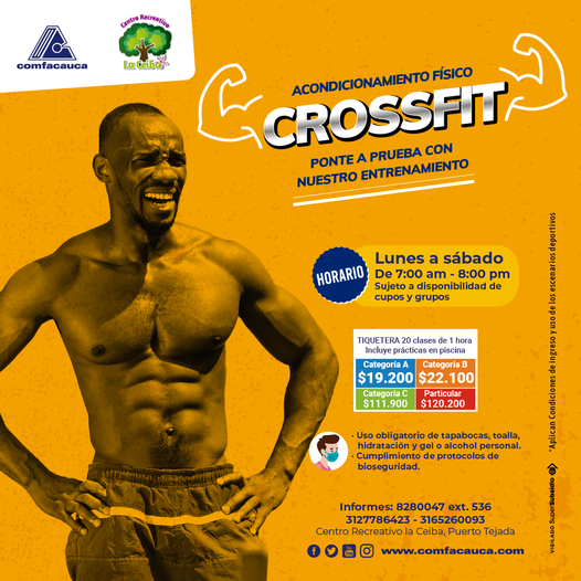 Acondicionamiento fisico Crossfit - Comfacauca_