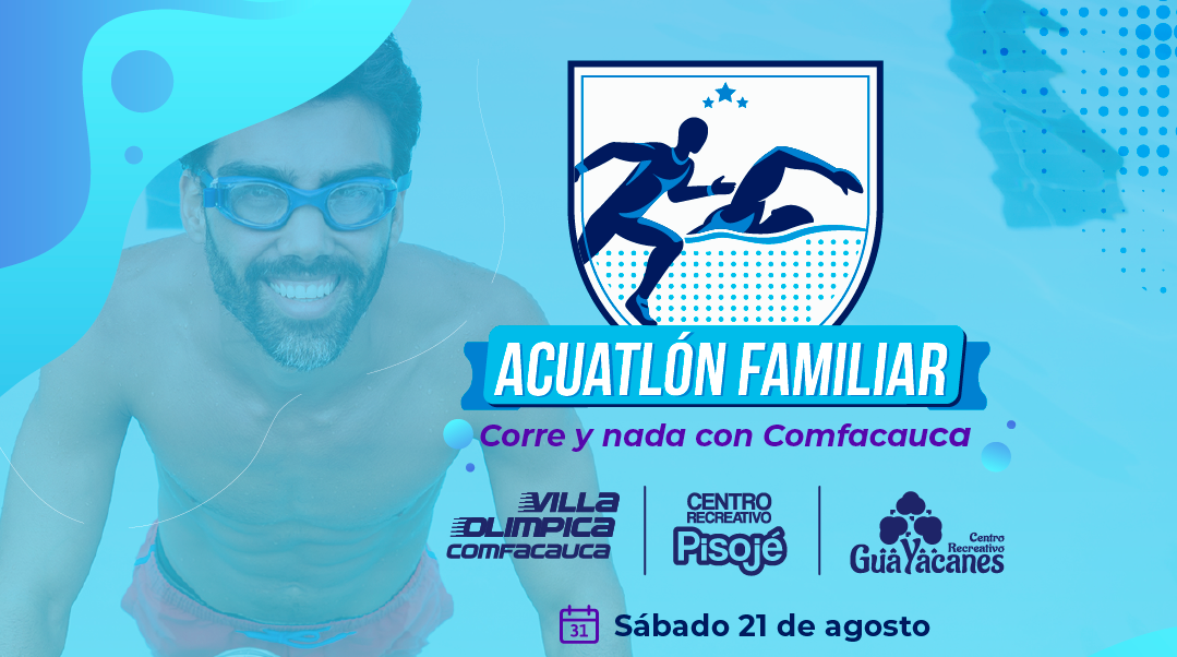 Participa en la Acuatlón  Familiar