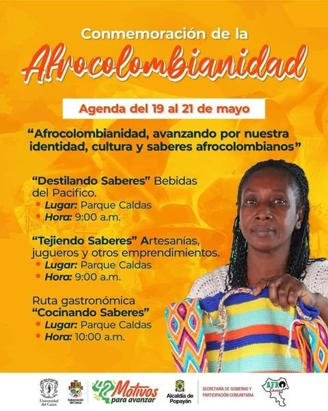 Agéndate, participa y goza - Semana de la Afrocolombianidad
