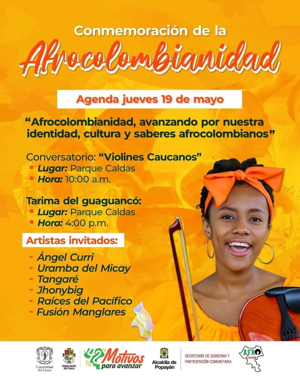 Agéndate, participa y goza - Semana de la Afrocolombianidad1