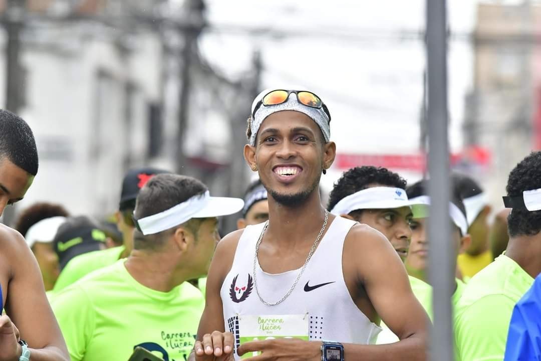 Algunos de los rostros en la carrera de las luces en Santander de Quilichao1