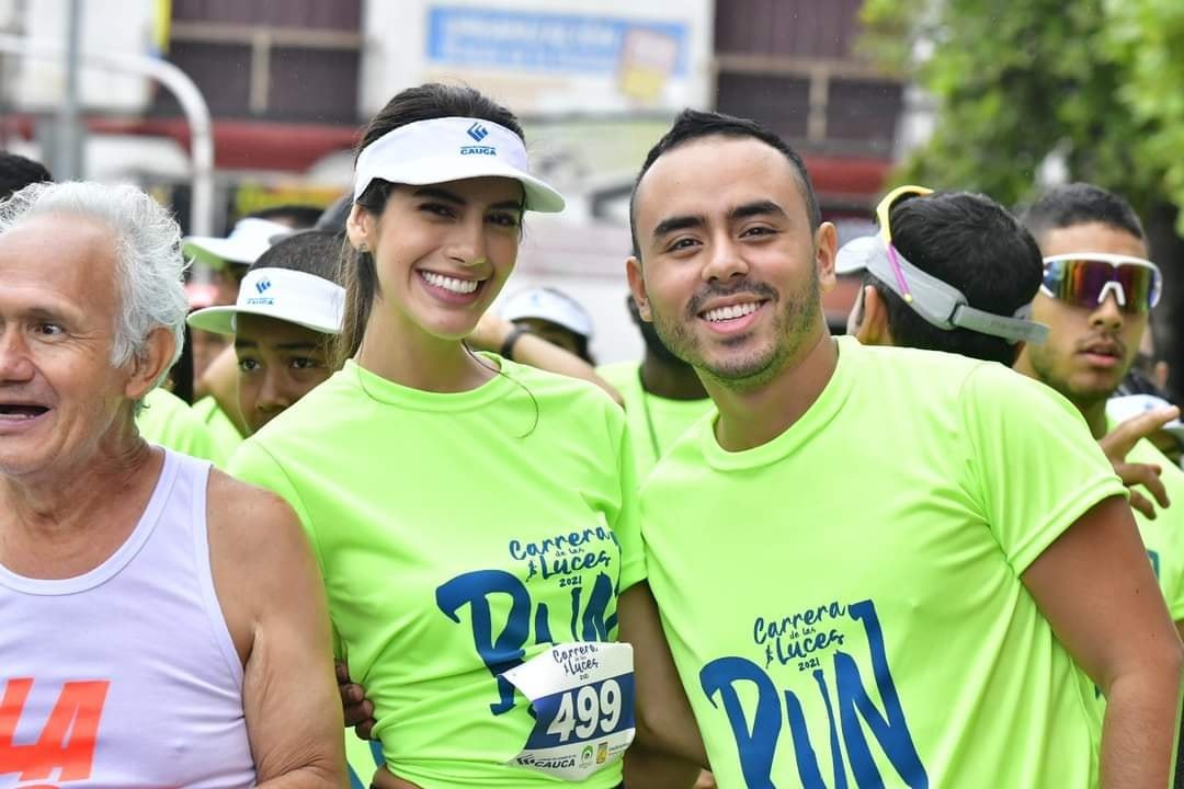 Algunos de los rostros en la carrera de las luces en Santander de Quilichao6