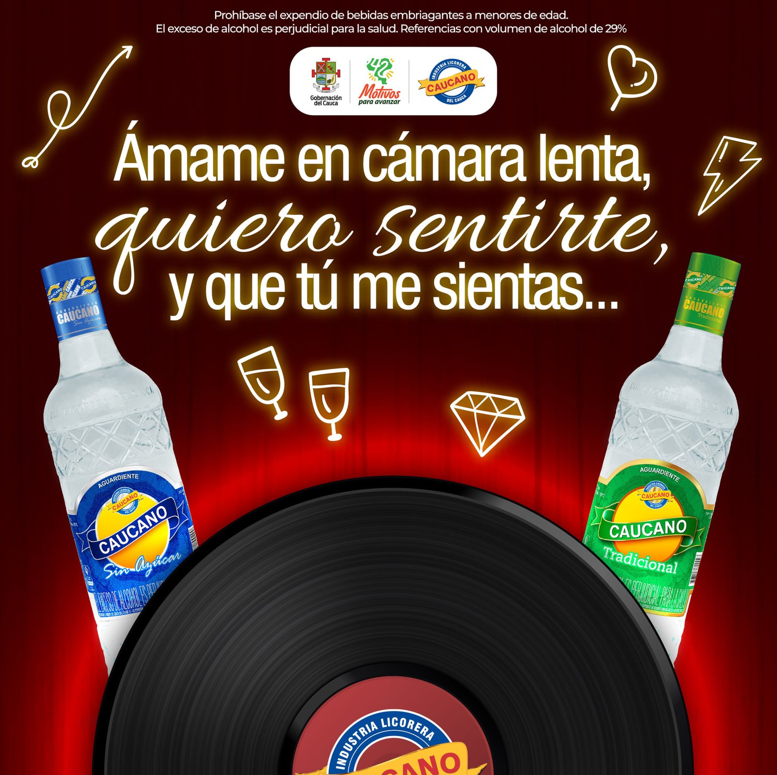 Amame en cámara lenta... - Industria de Licores del Cauca