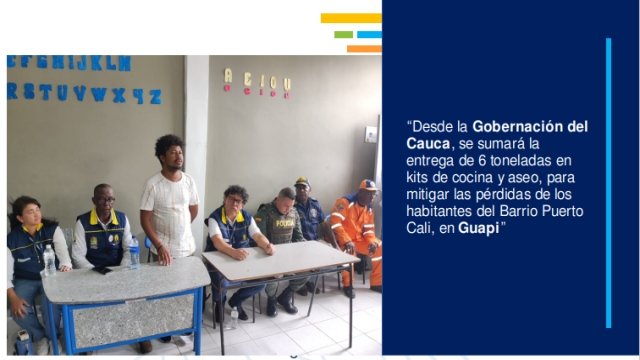 Aprobado el Decreto de Calamidad Publica para el municipio de Guapi