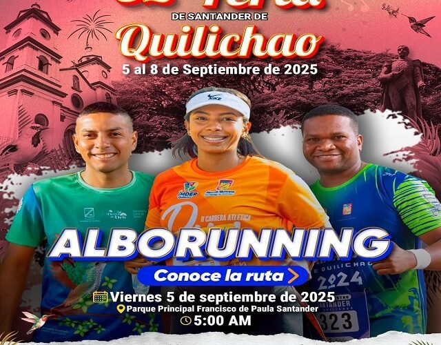 🎉 ¡Arranca la 52° Feria de Quilichao con energía! Inscríbete al Alborunning 5K