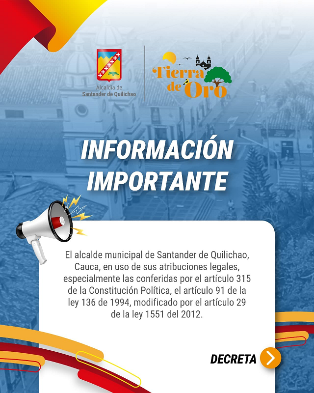 ¡Atención Quilichao! Restricciones de movilidad y parqueo en el centro de la ciudad