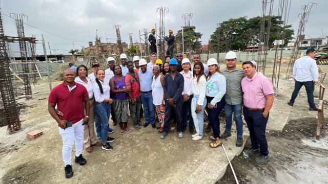 Avanza la construcción del centro de salud “Carlos Alberto Guzmán” de la mano con la comunidad