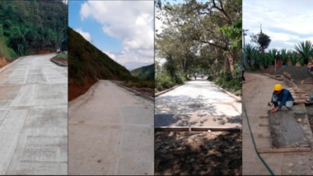 Avanza mejoramiento de vias terciarias en el Norte del Cauca