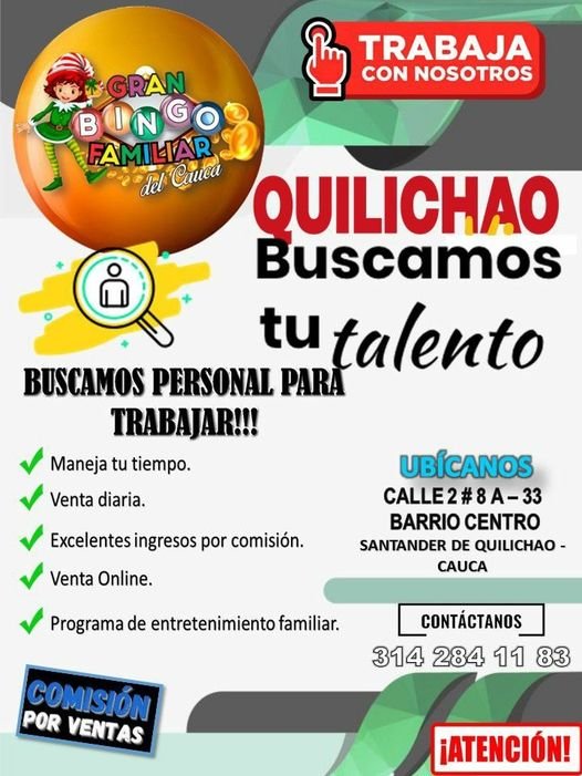 BUSCAMOS TALENTO COMO TU!!! Estas son nuestras vacantes