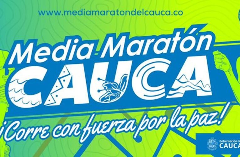 Media Maratón del Cauca, una carrera por la paz