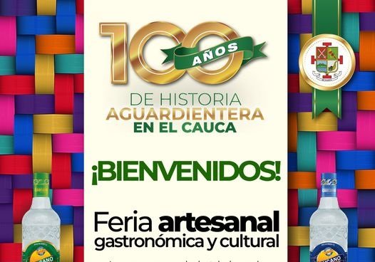 Así comenzó la celebración de la conmemoración de los 100 años de historia aguardientera en el Cauca