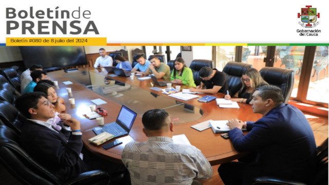 BOLETÍN DE PRENSA Nº 080 GOBERNACIÓN DEL CAUCA