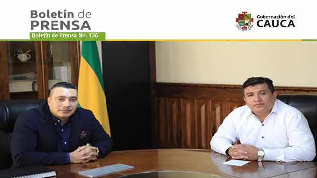 BOLETÍN DE PRENSA Nº 136 GOBERNACIÓN DEL CAUCA