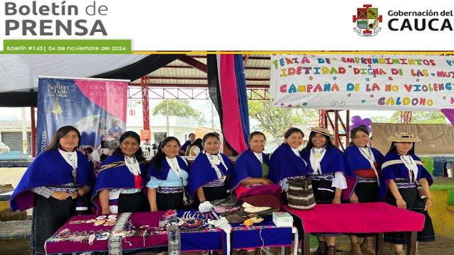 BOLETÍN DE PRENSA Nº 143 GOBERNACIÓN DEL CAUCA