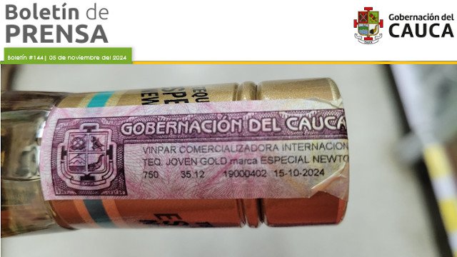 Boletín de Prensa No 144 - Gobernación del Cauca