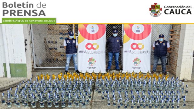 BOLETÍN DE PRENSA Nº 145 GOBERNACIÓN DEL CAUCA