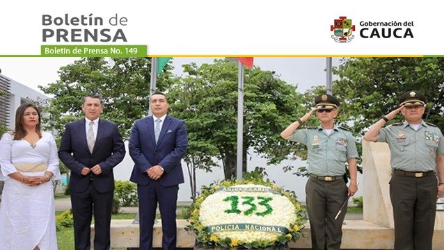 BOLETÍN DE PRENSA Nº 149 GOBERNACIÓN DEL CAUCA