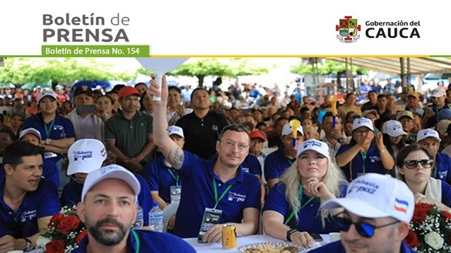 BOLETÍN DE PRENSA Nº 154 GOBERNACIÓN DEL CAUCA