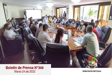 BOLETÍN DE PRENSA Nº 344 – GOBERNACIÓN DEL CAUCA