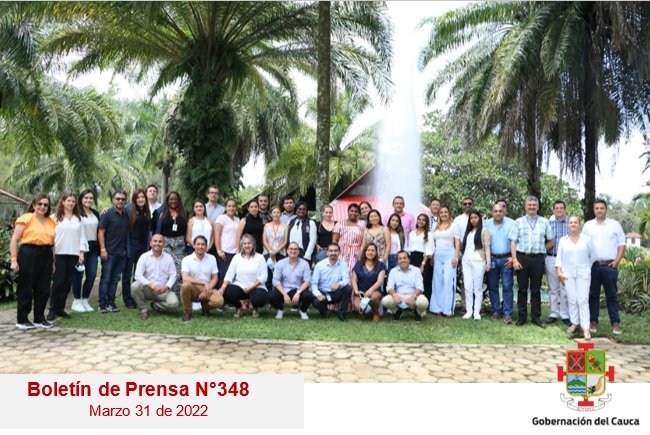 BOLETÍN DE PRENSA Nº 348 – GOBERNACIÓN DEL CAUCA