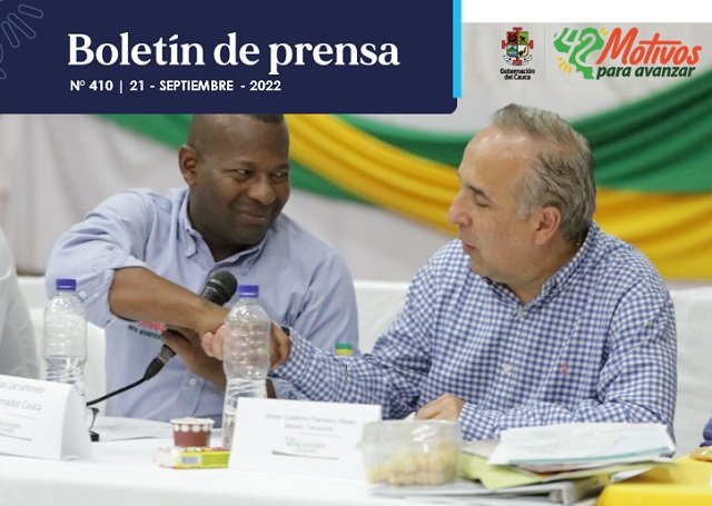 Boletin de Prensa No 410 Septiembre 21 de 2022