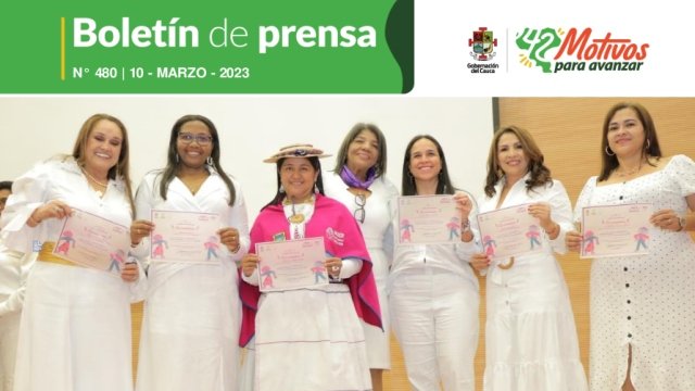 Boletin de Prensa No 480 Gobernacion del Cauca