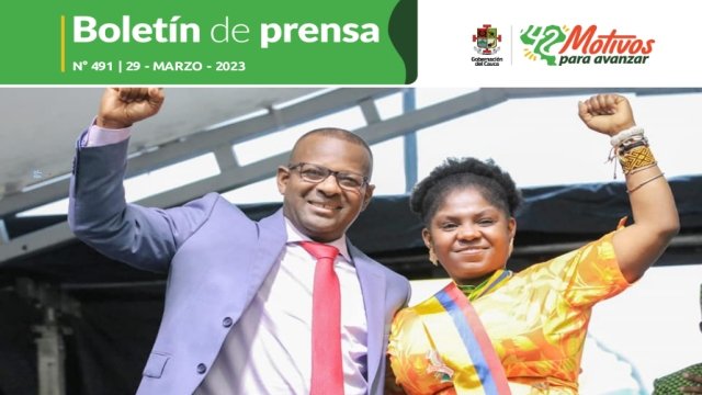 Boletin de Prensa No 491 Gobernacion del Cauca