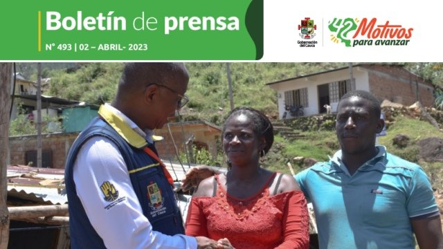 Boletin de Prensa No 493 Gobernacion del Cauca