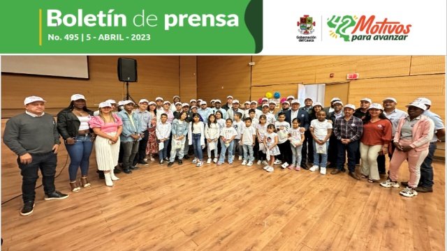 Boletin de Prensa No 495 Gobernacion del Cauca