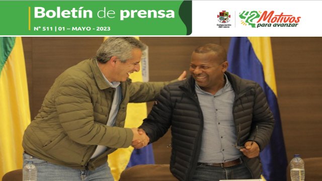 Boletin de Prensa No 511 Gobernacion del Cauca