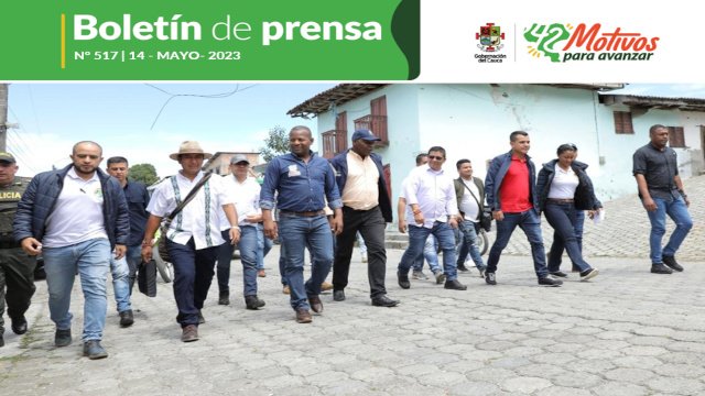 Boletin de Prensa No 517 Gobernacion del Cauca