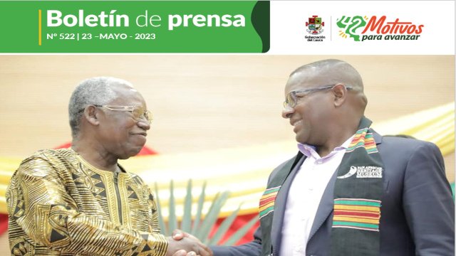 BOLETÍN DE PRENSA Nº 522 GOBERNACIÓN DEL CAUCA