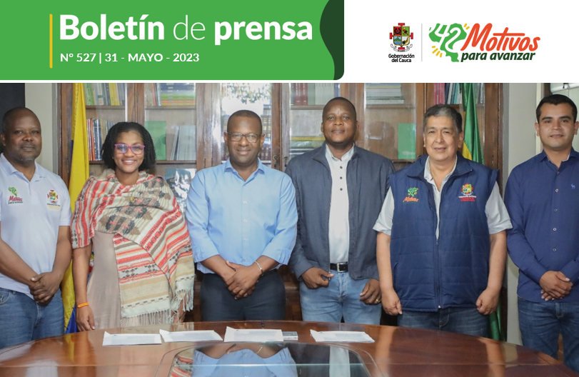 Boletin de Prensa No 527 Gobernacion del Cauca