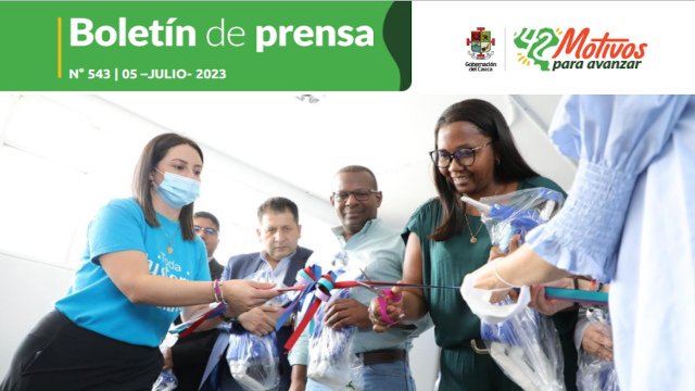 Boletin de Prensa No 543 Gobernacion del Cauca
