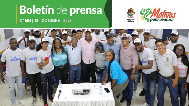 BOLETÍN DE PRENSA Nº 594 GOBERNACIÓN DEL CAUCA