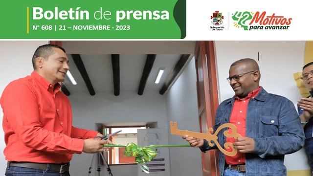 BOLETÍN DE PRENSA Nº 608 GOBERNACIÓN DEL CAUCA