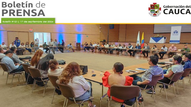BOLETÍN DE PRENSA Nº 121 GOBERNACIÓN DEL CAUCA