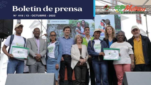 Boletin de Prensa No. 419 Octubre 13 de 2022