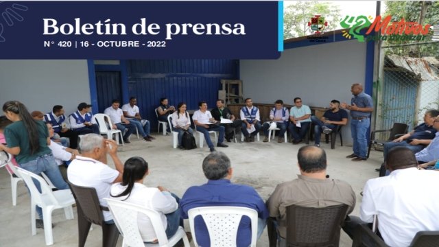 Boletin de Prensa No. 420 16 de Octubre de 2022
