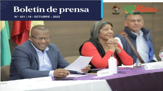 Boletin de Prensa No. 421 Octubre 18 de 2022