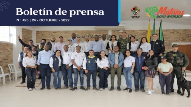 Boletin de Prensa No. 425 Octubre 24 de 2022